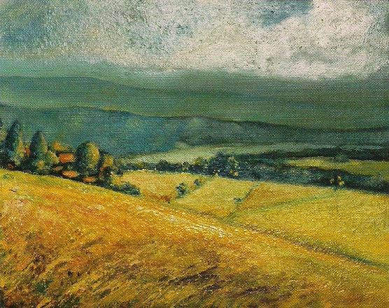 Paesaggio toscano – acrilico e olio, Renato Matarrese galleria